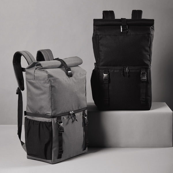 D2109 Roll-top 18-can Backpack Cooler