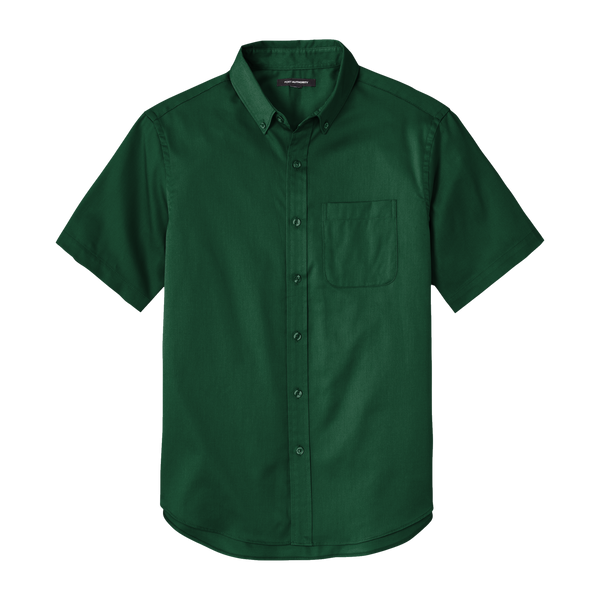 D2105M Mens Short Sleeve SuperPro React Twill Shirt