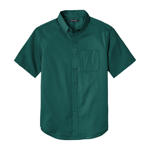 D2105M Mens Short Sleeve SuperPro React Twill Shirt