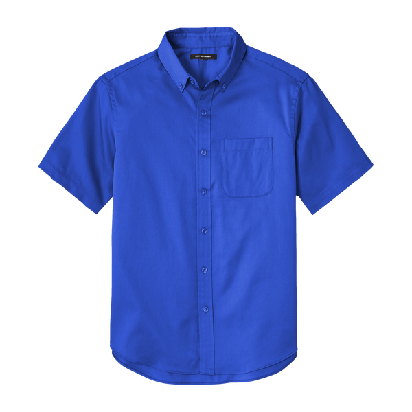 D2105M Mens Short Sleeve SuperPro React Twill Shirt