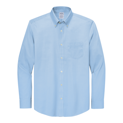 D2327M Mens Wrinkle-Free Stretch Pinpoint Shirt