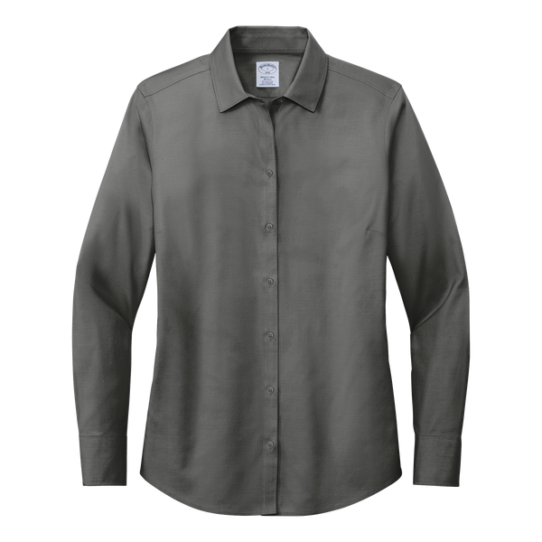 D2327W Women's Wrinkle-Free Stretch Pinpoint Shirt