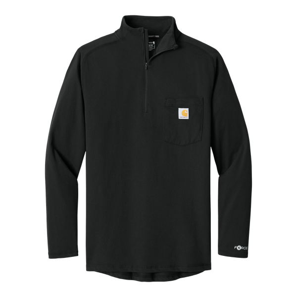 D2415 Force® 1/4-Zip Long Sleeve T-Shirt