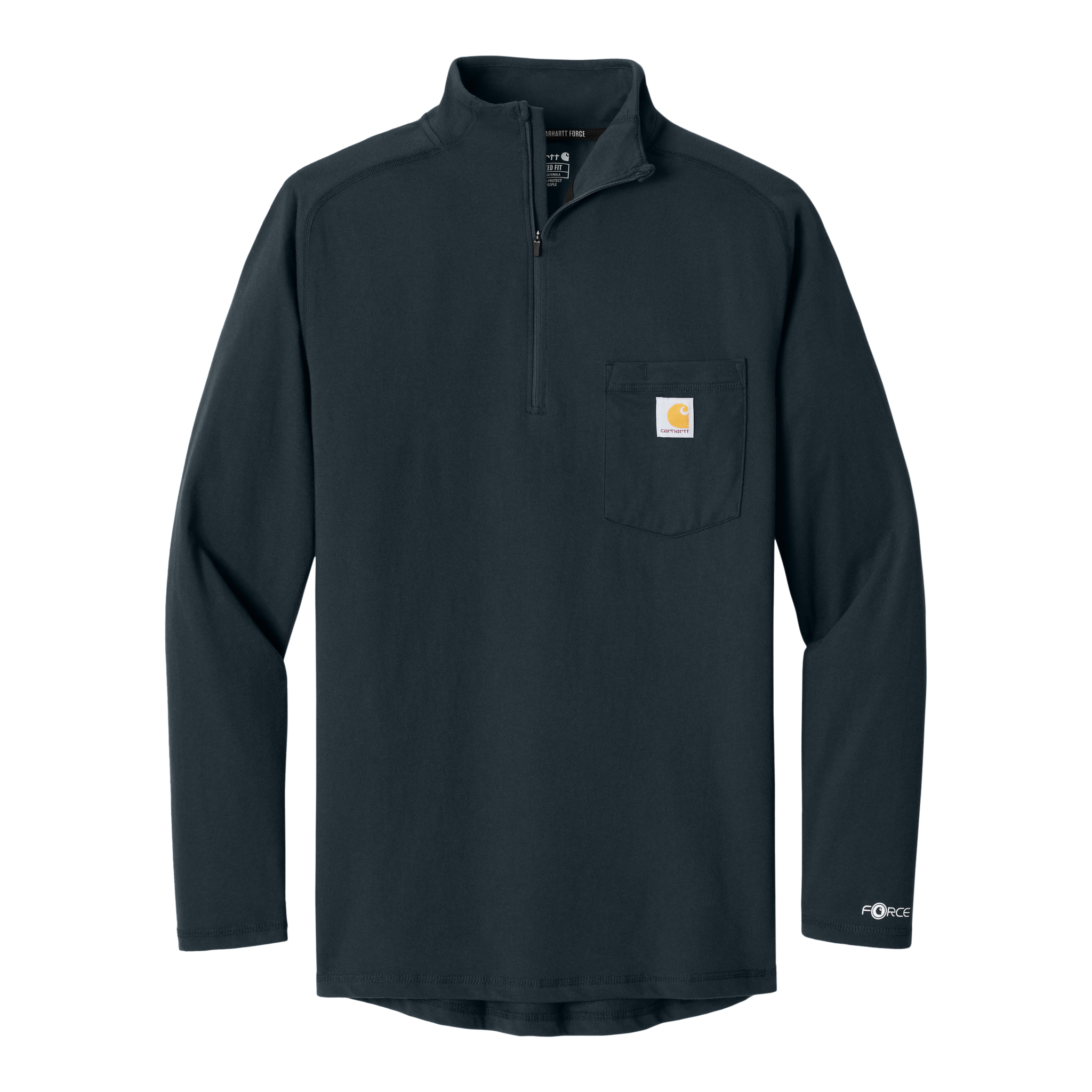 D2415 Force® 1/4-Zip Long Sleeve T-Shirt