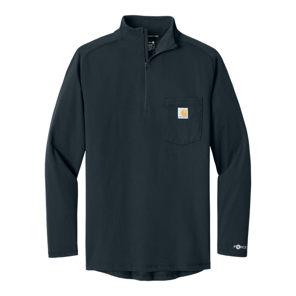 D2415 Force® 1/4-Zip Long Sleeve T-Shirt