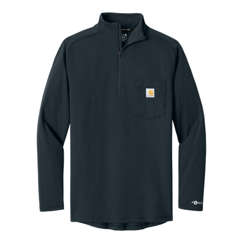 D2415 Force® 1/4-Zip Long Sleeve T-Shirt