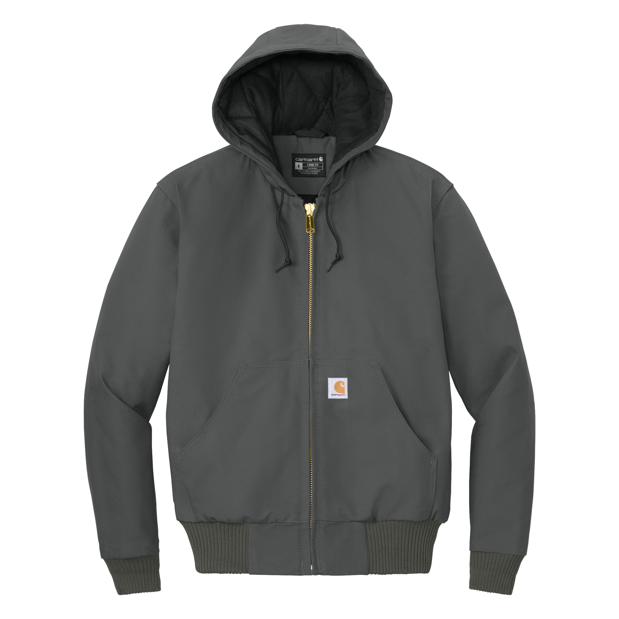 D1940 Mens Flannel-Lined Duck Active Coat