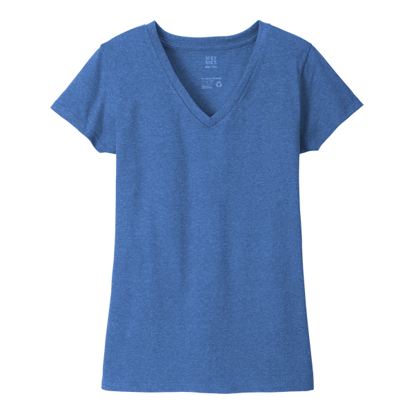 D2068W Ladies Re-Tee V-Neck