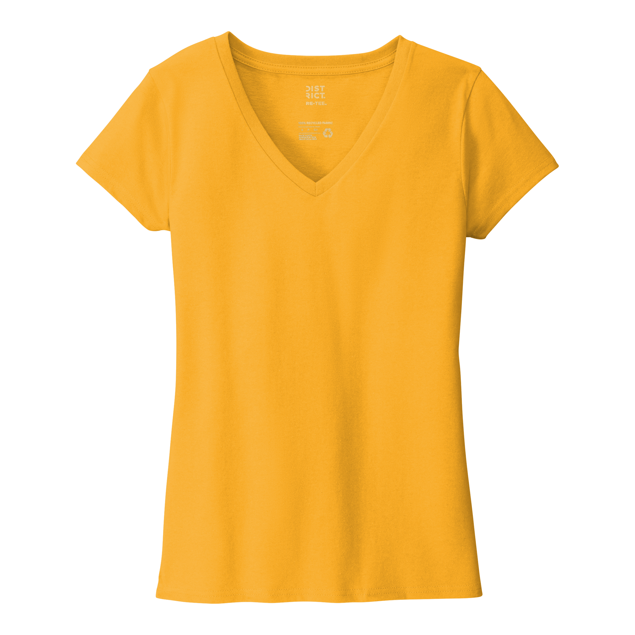 D2068W Ladies Re-Tee V-Neck