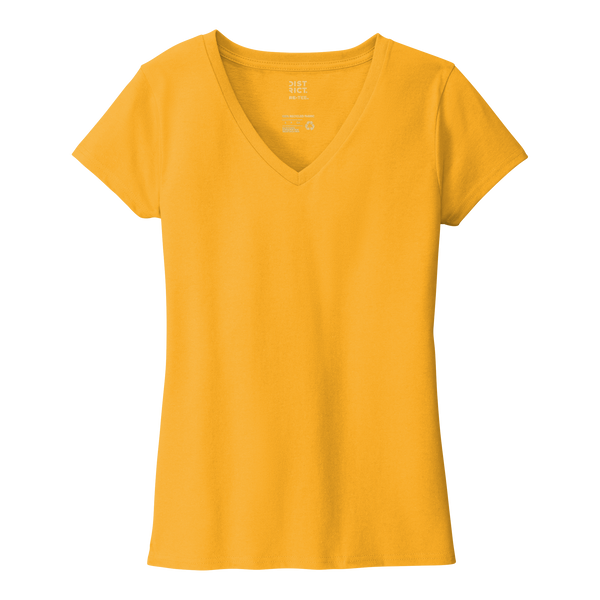 D2068W Ladies Re-Tee V-Neck