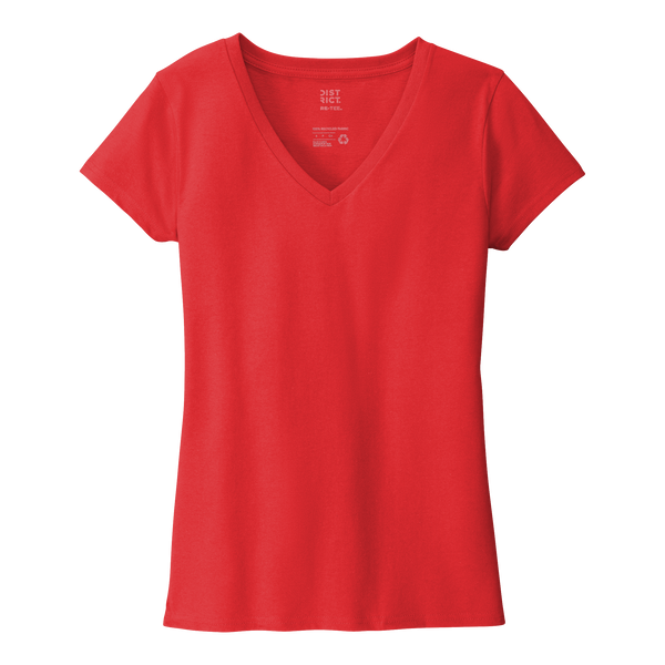 D2068W Ladies Re-Tee V-Neck