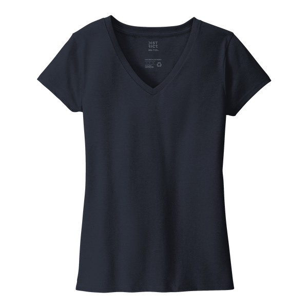 D2068W Ladies Re-Tee V-Neck