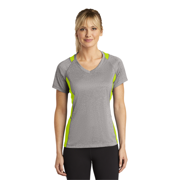 D1976W Ladies Short Sleeve Colorblock Contender Tee