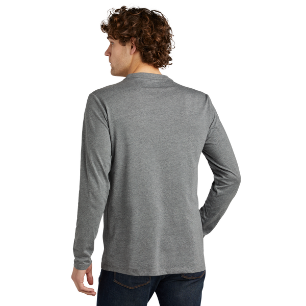 D1854LS Mens Heritage Blend Long Sleeve Crew Tee