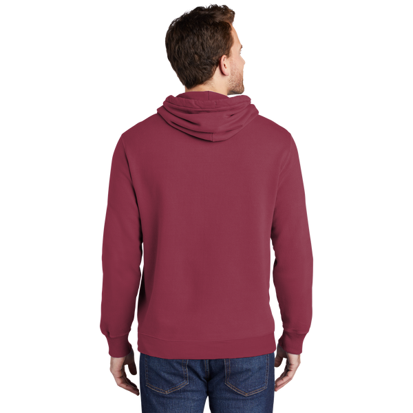 D1742  Pigment-Dyed Pullover Hooded Sweatshirt (A1744)