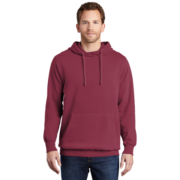 D1742  Pigment-Dyed Pullover Hooded Sweatshirt (A1744)