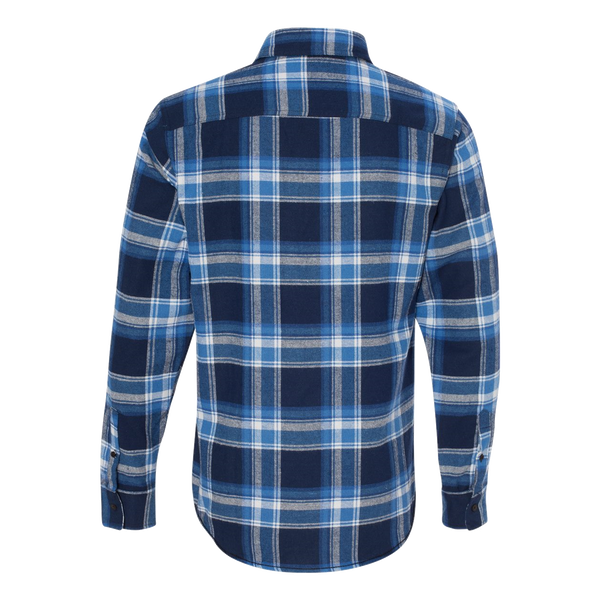 D1201M Mens Yarn-Dyed Long Sleeve Flannel Shirt