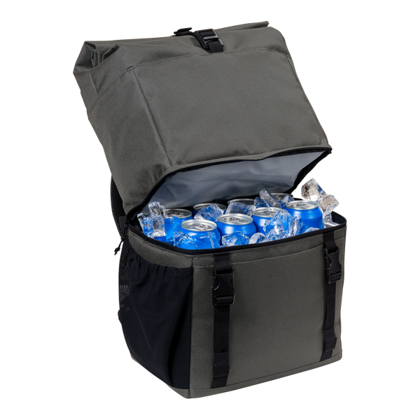 D2109 Roll-top 18-can Backpack Cooler