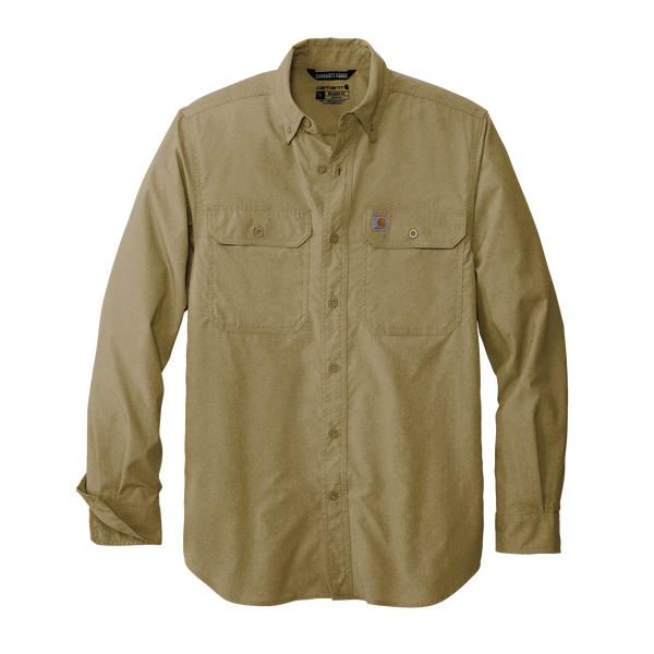 D2305 Mens Force Solid Long Sleeve Shirt