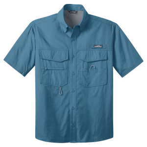D1519 Mens Short Sleeve Fishing Shirt