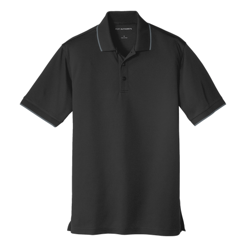 D1863M Mens Dry Zone UV Micro-Mesh Tipped Polo