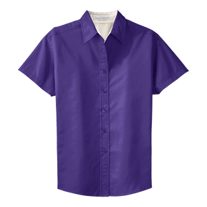 D1310W Ladies Easy Care Short Sleeve Shirt