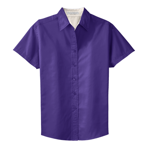 D1310W Ladies Easy Care Short Sleeve Shirt