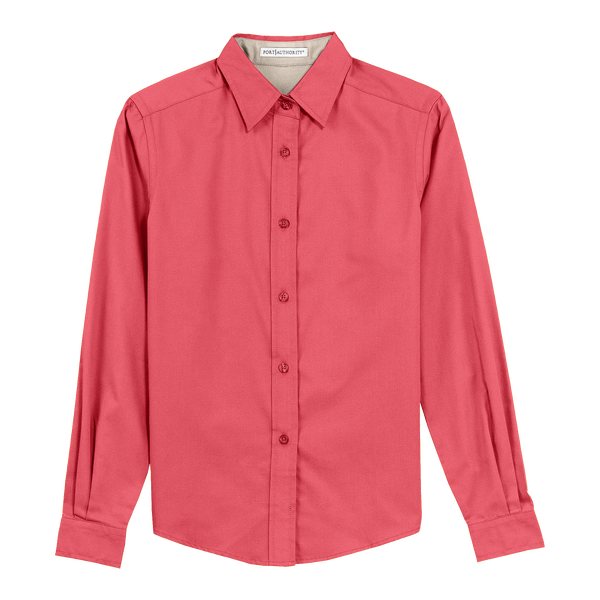 D1309W Ladies Easy Care Long Sleeve Shirt