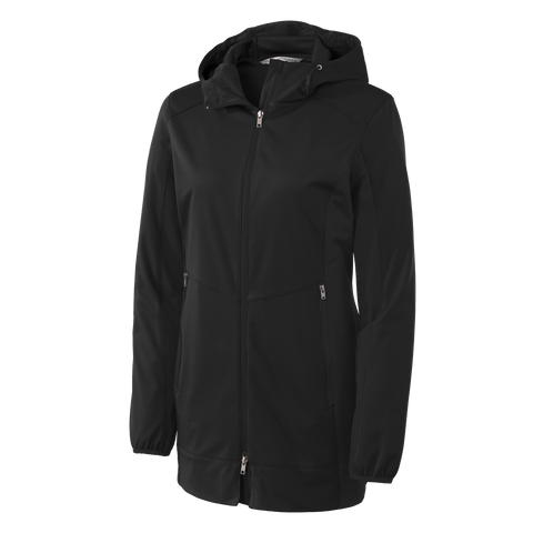 D1740W  Ladies Active Hooded Soft Shell Jacket