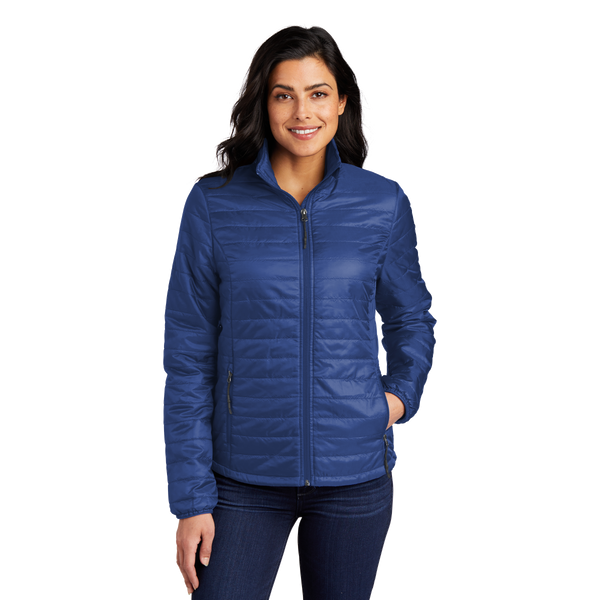 D2060W Ladies Packable Puffy Jacket