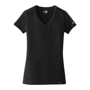 D1854V Ladies Heritage Blend V-Neck Tee