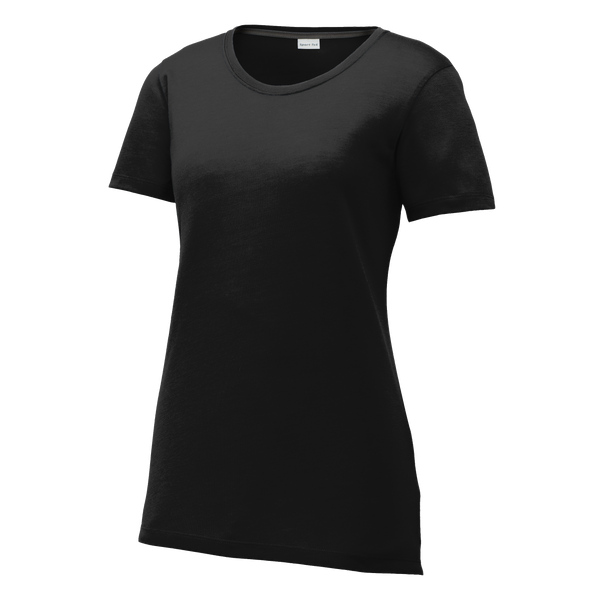 D1825W  Ladies Competitor Cotton Touch Scoop Neck Tee