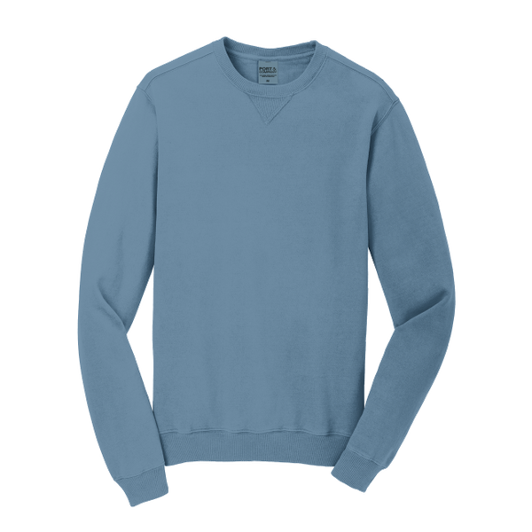 D1741  Pigment-Dyed Crew Neck Sweatshirt