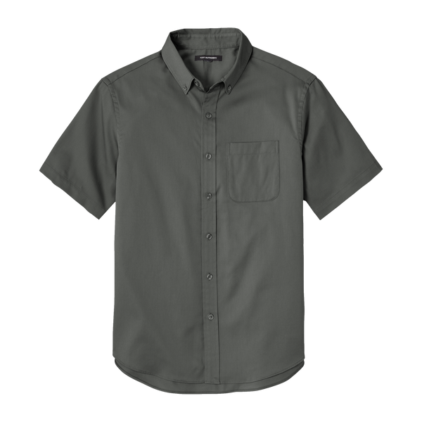 D2105M Mens Short Sleeve SuperPro React Twill Shirt