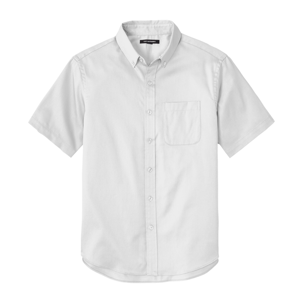 D2105M Mens Short Sleeve SuperPro React Twill Shirt
